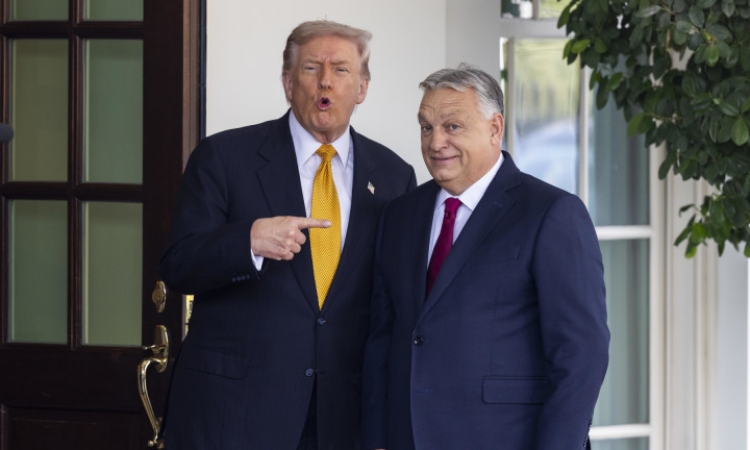 Доналд Тръмп призова унгарците да гласуват за "силния и могъщ" Виктор Орбан